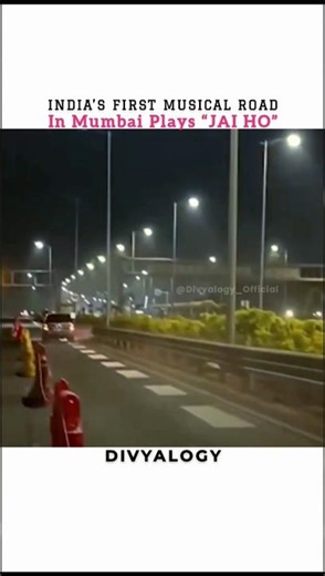 India’s First Musical Road Plays “Jai Ho” 🎶