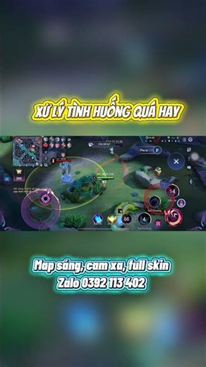 Hack Map, ghim chiêu, full skin quá nét #hackmapliênquânvip #liênquânmobile #hackmapmua25