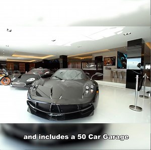 The garage in this house!!! omg guys 😲😲😲 Thanks to Ryan Serhant for taking us on a viewing | Supercar Blondie