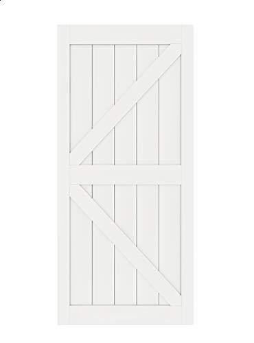 How to install barn door panel