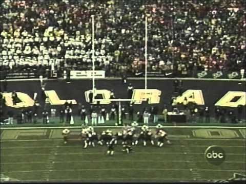 #1 Nebraska at #15 Colorado 2001