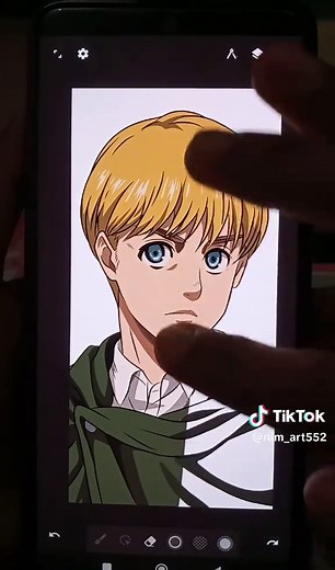 How to Draw Armin Arlert from Attack on Titan