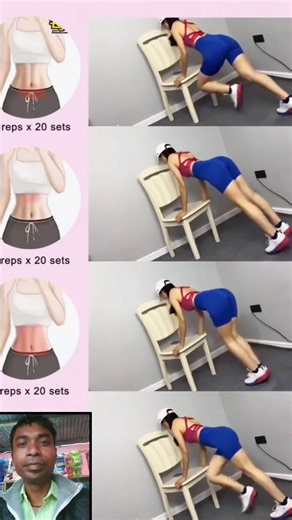 chair exercises for weight loss #shorts #chair #exercise