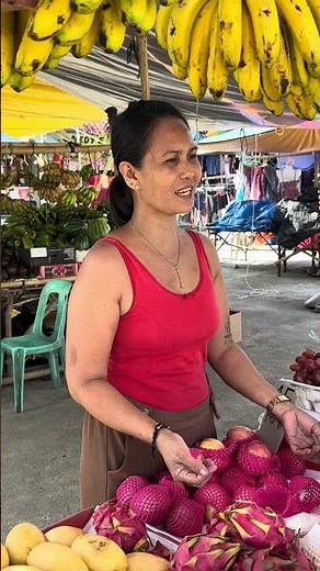 Fresh Fruits and Vegetables at a Philippine Market | Colorful & Healthy Food Tour #foodadventures