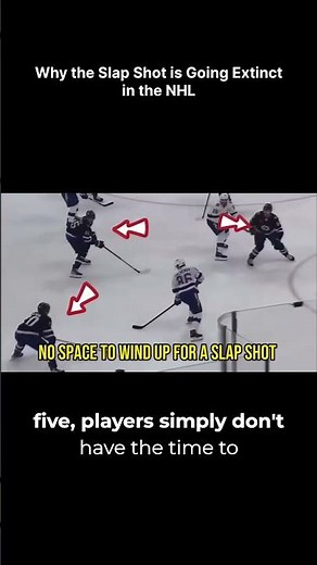 Why the Slap Shot is Going Extinct in the NHL