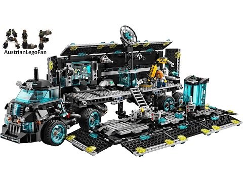 Lego Ultra Agents 70165 Ultra Agents Mission HQ - Lego Speed Build Review