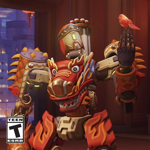 25K views · 589 reactions | This is your claim to flame. Unleash your inner-dragon as Dragonfire Bastion. Lunar New Year is now live! | Overwatch | Facebook