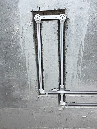 Connecting PVC Pipes in Walls