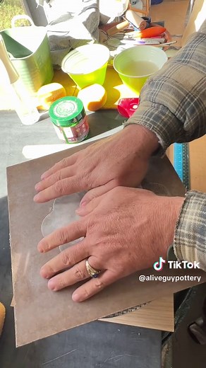 Creating a Clown Fish Coral Textured Clay Tray