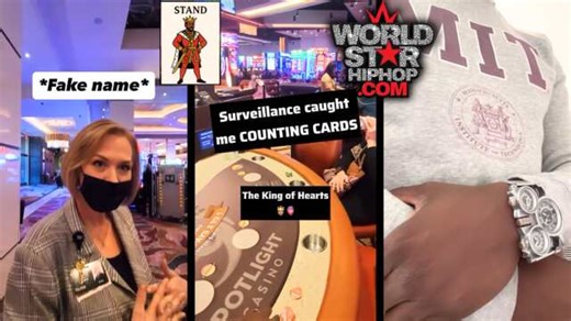 Black Blackjack Genius Runs Circles Around Casinos… Banned For Using His Brain While The House Cheats Everyday.. Exposing The Card Counting Game