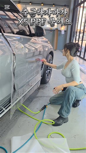 What's a day in the life of a female auto body shopper like? #ppf #technicallounge