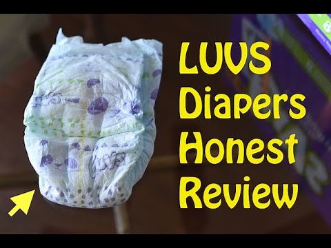 ⭐ LUVS, Honest Diaper Review ⭐ Everything you need to know!