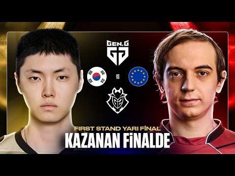 BB DÜNYANIN EN İYİ TOP LANE'İNE KARŞI | GENG VS G2 FIRST STAND YARI FİNAL