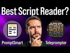 Teleprompter.com vs PromptSmart (2026): Best Teleprompter App Compared!