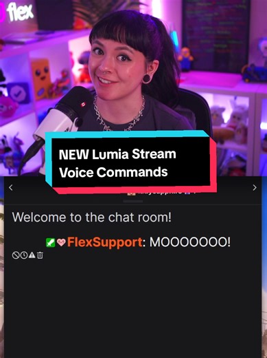 Let me know if you want to see some other ways to use voice commands on your stream 👀 #streamingtips #livestreaming #lumiastream #twitch #streamers