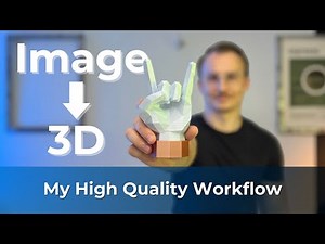 AI Trick: Generate Low-Poly 3D models (3D Print Ready)