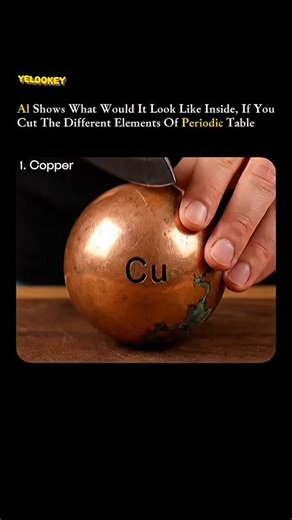 yelookey on Instagram: "🧪✨ AI reveals what the elements of the periodic table might look like on the inside. Using generative models, artists and researchers are visualizing elements as if they could be sliced open—turning abstract chemistry into striking, almost alien landscapes. Each element is imagined with its own texture, structure, and inner geometry, inspired by atomic behavior and physical properties. 🔬 From dense metallic cores to glowing, crystalline interiors, these visuals blur the