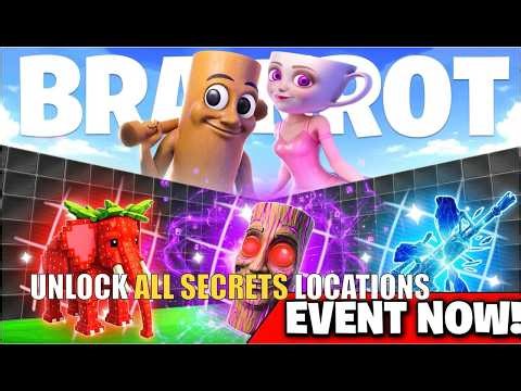 BRAINROT 1V1 FFA ALL WEAPONS & RIDES MAP FORTNITE CREATIVE - FIND ALL NEW SECRETS LOCATIONS PART 4