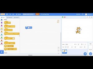 Scratch 3.0 Making A Sprite Move Forward
