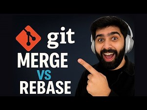 Git Merge vs Rebase Explained with Live Hands-On Demo 🔥