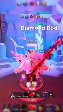 HERE'S HOW TO CLAIM A DIAMOND ROD WITHOUT OPENING THE DOOR!! #roblox #fishitroblox