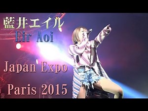 “アニソン界の歌姫”藍井エイル(Eir Aoi)がフランスJapan Expoの舞台へ♡欧州アニメファン大絶叫！