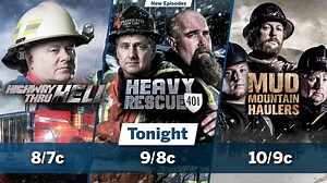 10K views · 77 reactions | Which big rig crew has it worst this week? Let us know what you think in the comments and don't miss new episodes of Highway Thru Hell, Heavy Rescue, and Mud Mountain Haulers TONIGHT starting at 8/7c! | The Weather Channel | Facebook