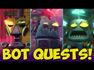 BACKYARD BOT QUESTS! - Plants vs Zombies: Garden Warfare 2