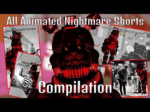 All Animated Nightmare Videos | Fnaf Meme Compilation