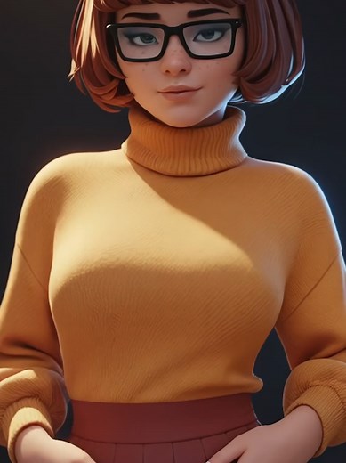 Transforming into Velma: Curvy Cosplay Magic