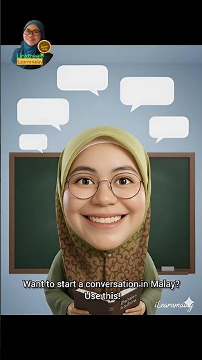 DAY 2 — “Basic Conversation Starter in Malay” #ilearnmalay #bahasamelayu #learnmalay #malaysia