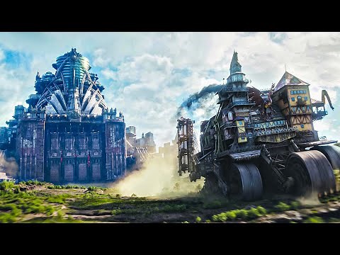 In A Post-Apocalyptic World Cities Have Wheels To Escape Dangerous Cities