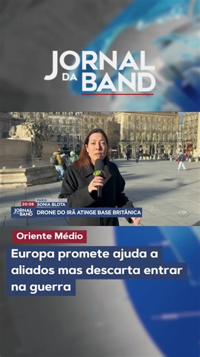Em meio à escalada de tensão, a França defende a construção de um escudo nuclear para proteger o continente europeu. 📲 Mais informações no site band.com.br #BandJornalismo