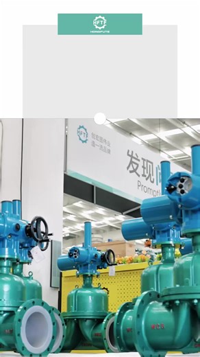 DN300-DN250 Fluorine-Lined Diaphragm Valve. The core function of the F4-lined diaphragm valve is to completely isolate corrosive media from all drive components through an elastic diaphragm. -HTFT