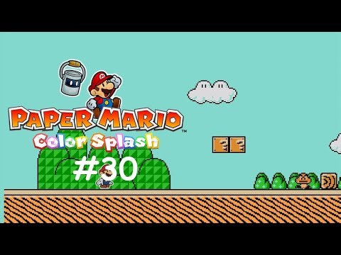 Paper Mario: Color Splash - Parte 30 - Un Mundo Retro