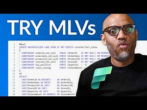 Materialized Lake Views in Microsoft Fabric Explained (Syntax, Data Quality & Architecture)