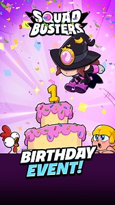 20K views · 511 reactions | Squad's 1st Birthday! Unlock Hero Mortis + Piñata Community Event!  (Details in game!) | Squad Busters | Facebook