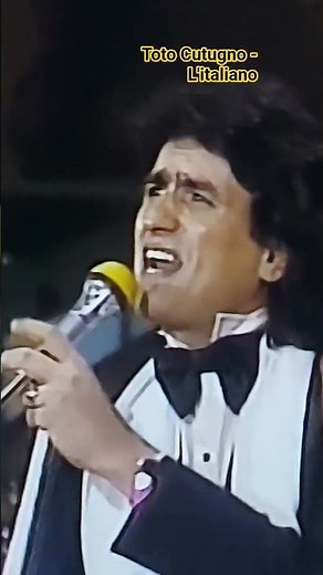 TOTO CUTUGNO - THE ITALIAN (SANREMO 1983)