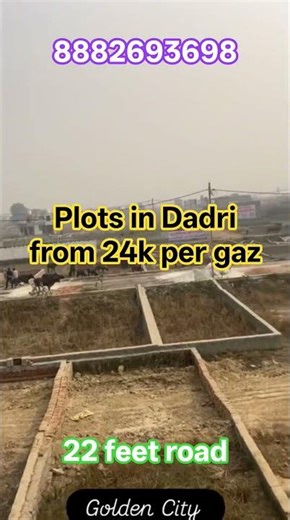 Plots in Dadri#ghar#home#makan#house #realestate #approved #property #authority#freehold#bankloan