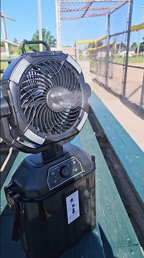 The Ultimate 55-Hour Misting Fan for Summer Camping! 🥵⛺