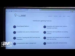 InfoComm 2014: IntelliEvent Shows its Lightning Features