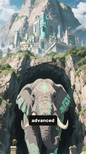 The Anime Secret of Elephant Memory: How They Store 1000 Years of Lore #shorts