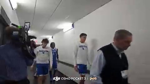 Kentucky players walk-off the floor after a season-ending loss to Iowa State in the round of 32.