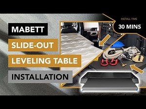 How to Install the Slide-Out Cargo Area Leveling Table by Mabett - 2021+ Ford Bronco