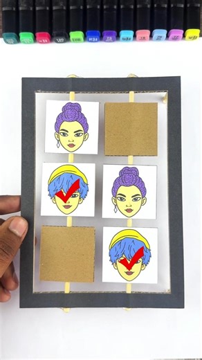 Kpop Demon Hunters Cardboard Piece Flip challenge #kpop #kpopdemonhunter #trend