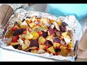Roasted Root Vegetables (Fall recipe)