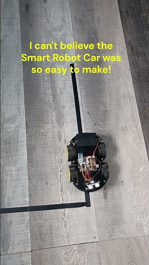 Line Tracking Smart Robot Car - Arduino & Sensors #microcontrollers #arduino #sensor #shortsvideo