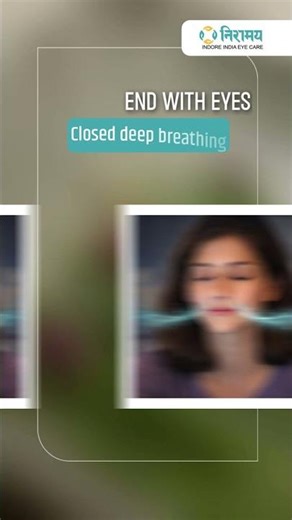 Your eyes get tired too 👀 try this 30-second eye workout | Dr. Birendra Jha | Indore India Eye Care