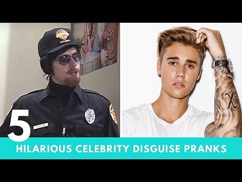 5 HILARIOUS Celebrity Disguise Pranks | Hollywire