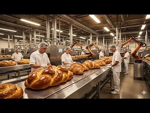 Inside the Bread Factory: How 50,000 Fresh Loaves Are Made Every Day!